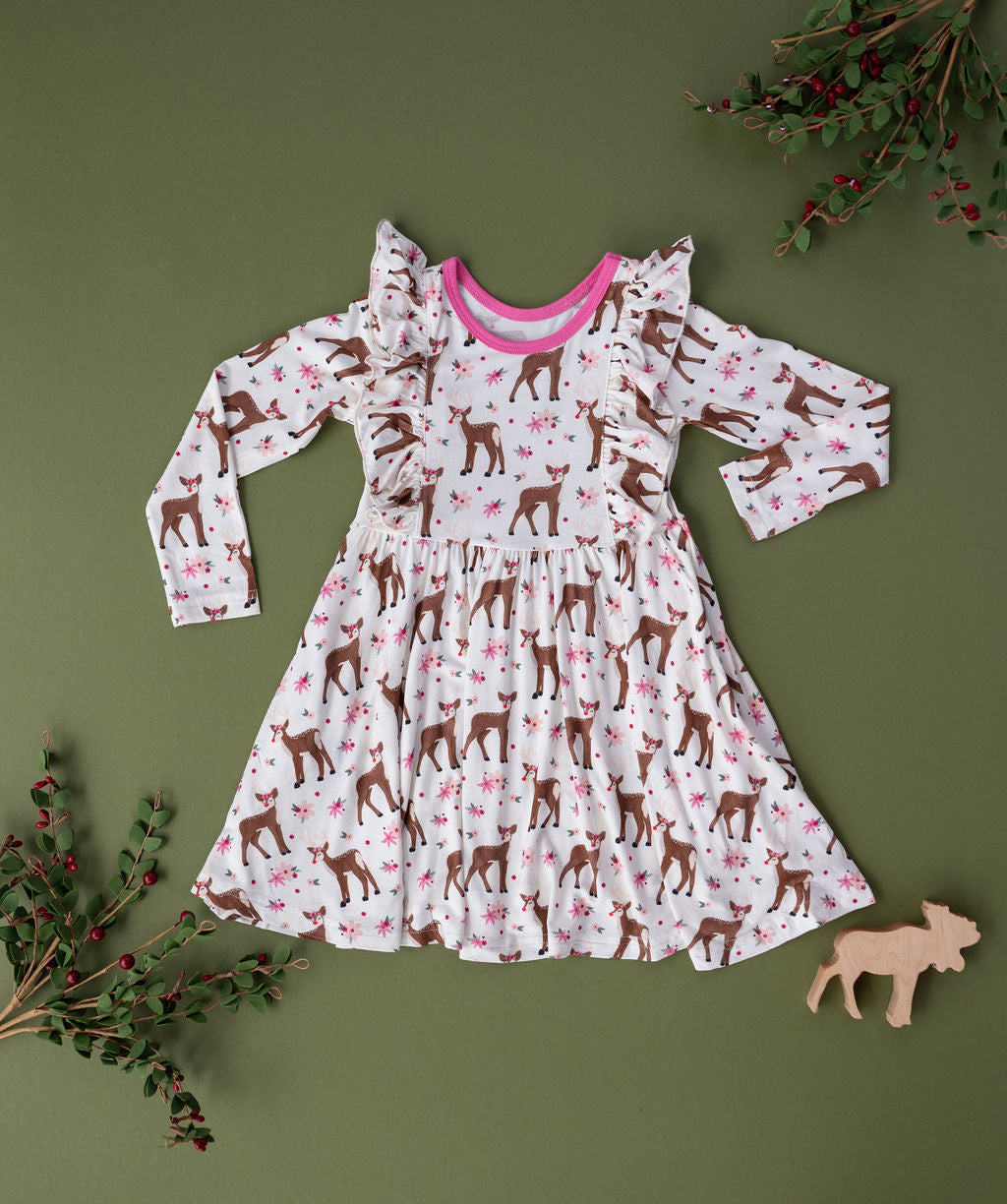 Oh Deer Bamboo Dress