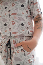 Load image into Gallery viewer, Boho Galaxy Adult Bamboo Jogger Set
