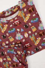 Load image into Gallery viewer, Holiday Kingdom Magic Adult Bamboo Jogger Set
