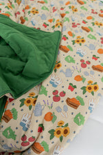 Load image into Gallery viewer, Fresh Picked Triple Layer Quilted Bamboo Blanket
