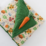 Load image into Gallery viewer, Fresh Picked Triple Layer Quilted Bamboo Blanket
