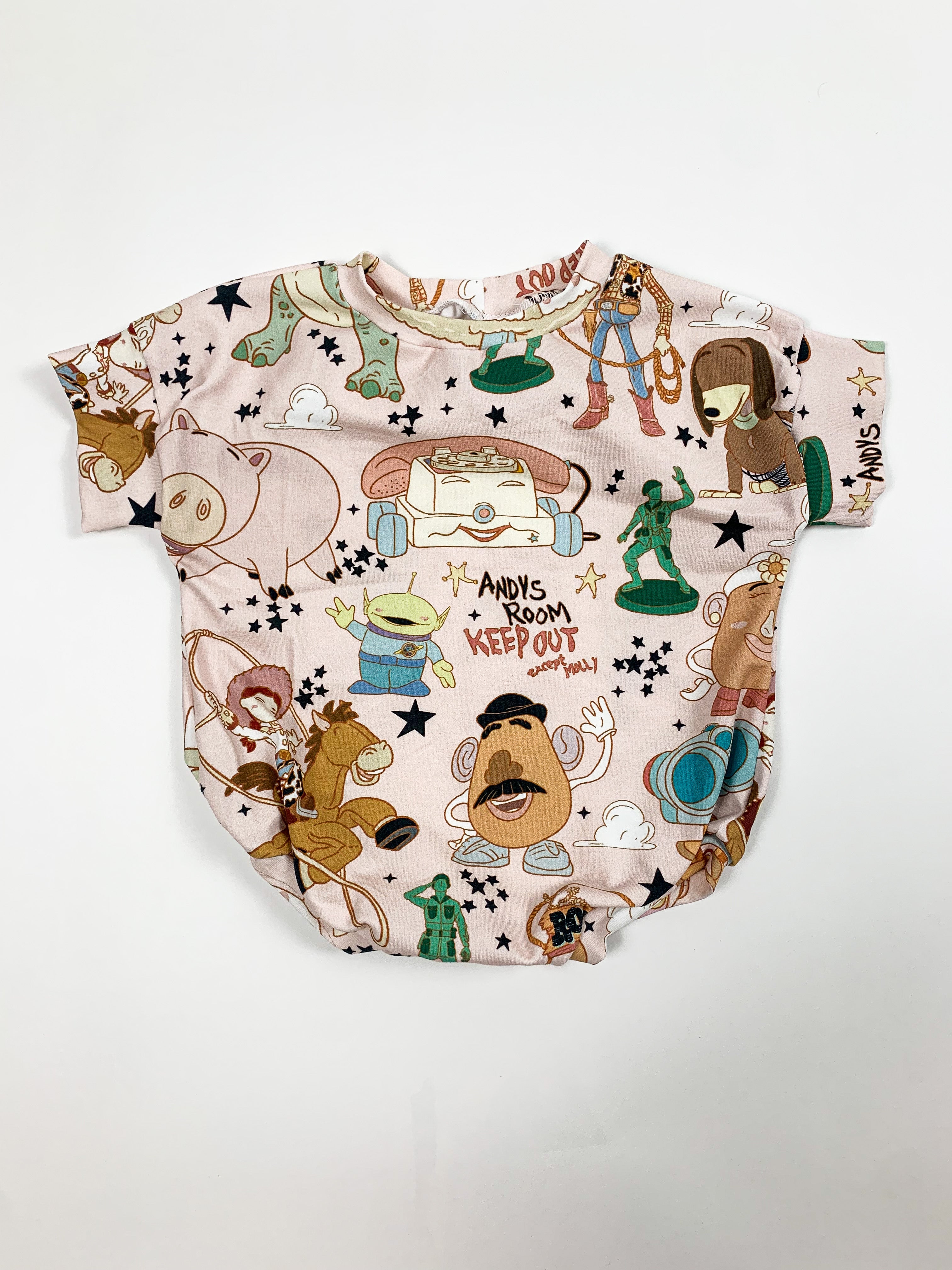 Andy's Toys Short Sleeve Romper