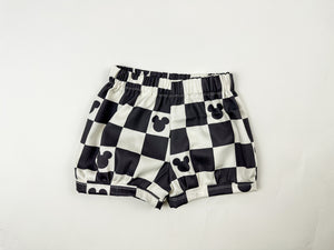 Checkered Mouse Willow Shorts