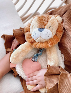 Buddy the Lion Plush and Teething Toy