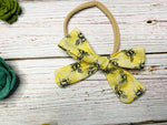 Load image into Gallery viewer, Little Honey Bee Bow Headband Set
