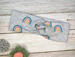 Load image into Gallery viewer, Happy Rainbow Knottie Headband
